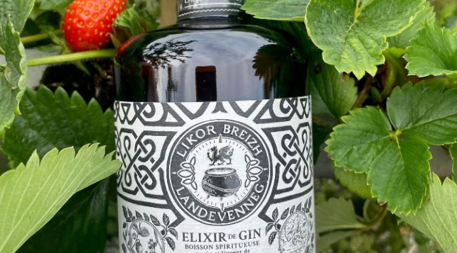 Gin à la fraise pour l'été